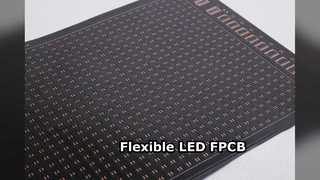 フレキシブル LED ディスプレイ FPCB カスタム設計