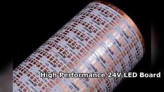 産業用ストリップ照明用の 24V LED 回路基板