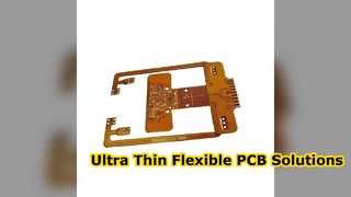 カスタム超薄型フレキシブル PCB の設計と製造