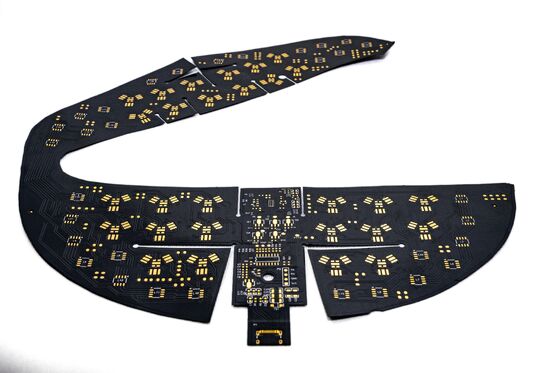 購入 医療機器用FPCフレキシブルプリント基板、カスタマイズ可能な厚さ、ソルダマスク色、両面設計 online manufacture