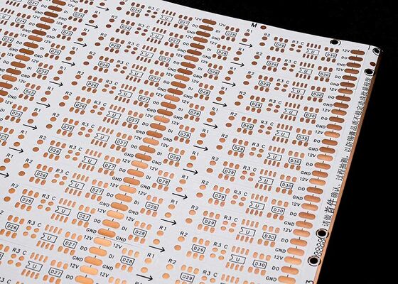 双面白フィルム FPCB 5050 LED ストライプ 柔軟な回路板