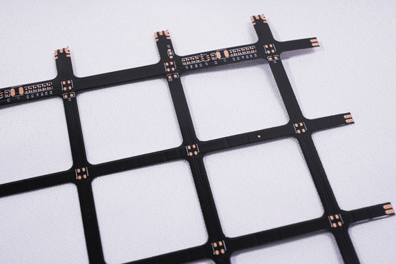 オーダーメイド 電子印刷回路板 金属塗装 黒フィルム 双面型 FPC
