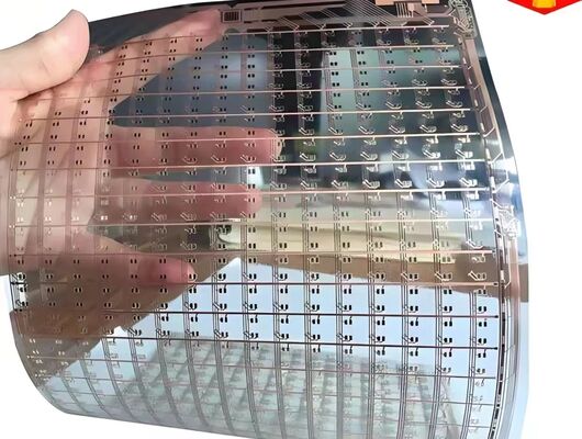 設置が容易な、ダブルレイヤー回路基板と防火レベルV0を備えた透明フレキシブルLEDスクリーン